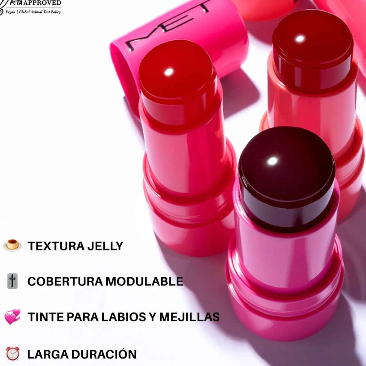 Jelly Tint Lips & Cheeks Tinte para Labios y Mejillas