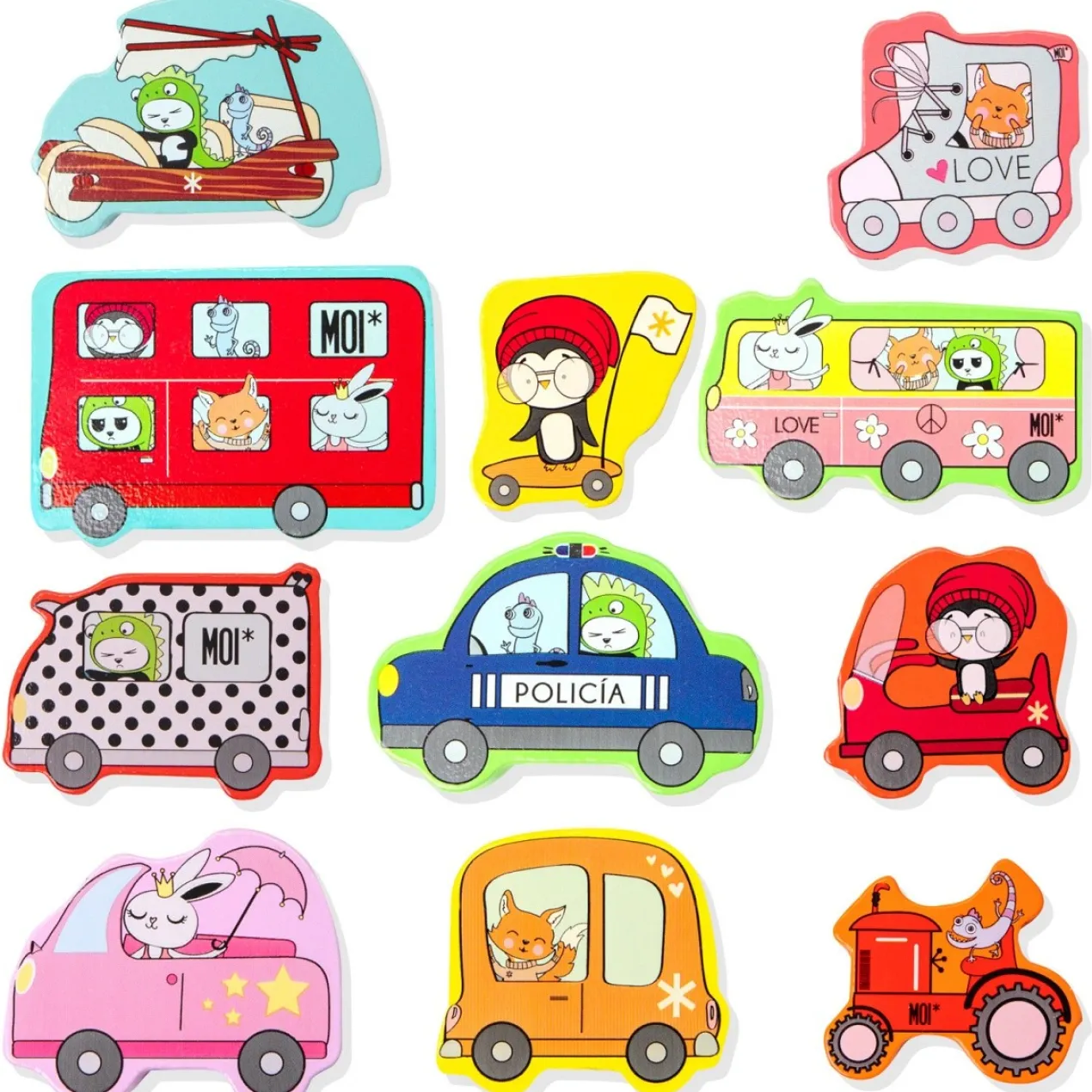 Juego de Enlazar Coches