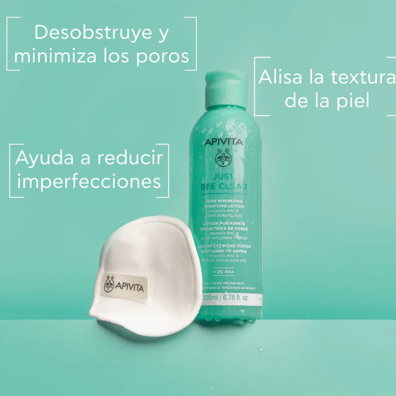 Just Bee Clear Loción Purificante Minimizadora de Poros