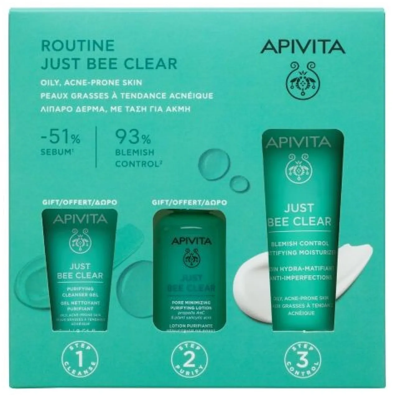 Just Bee Clear Rutina Facial Completa