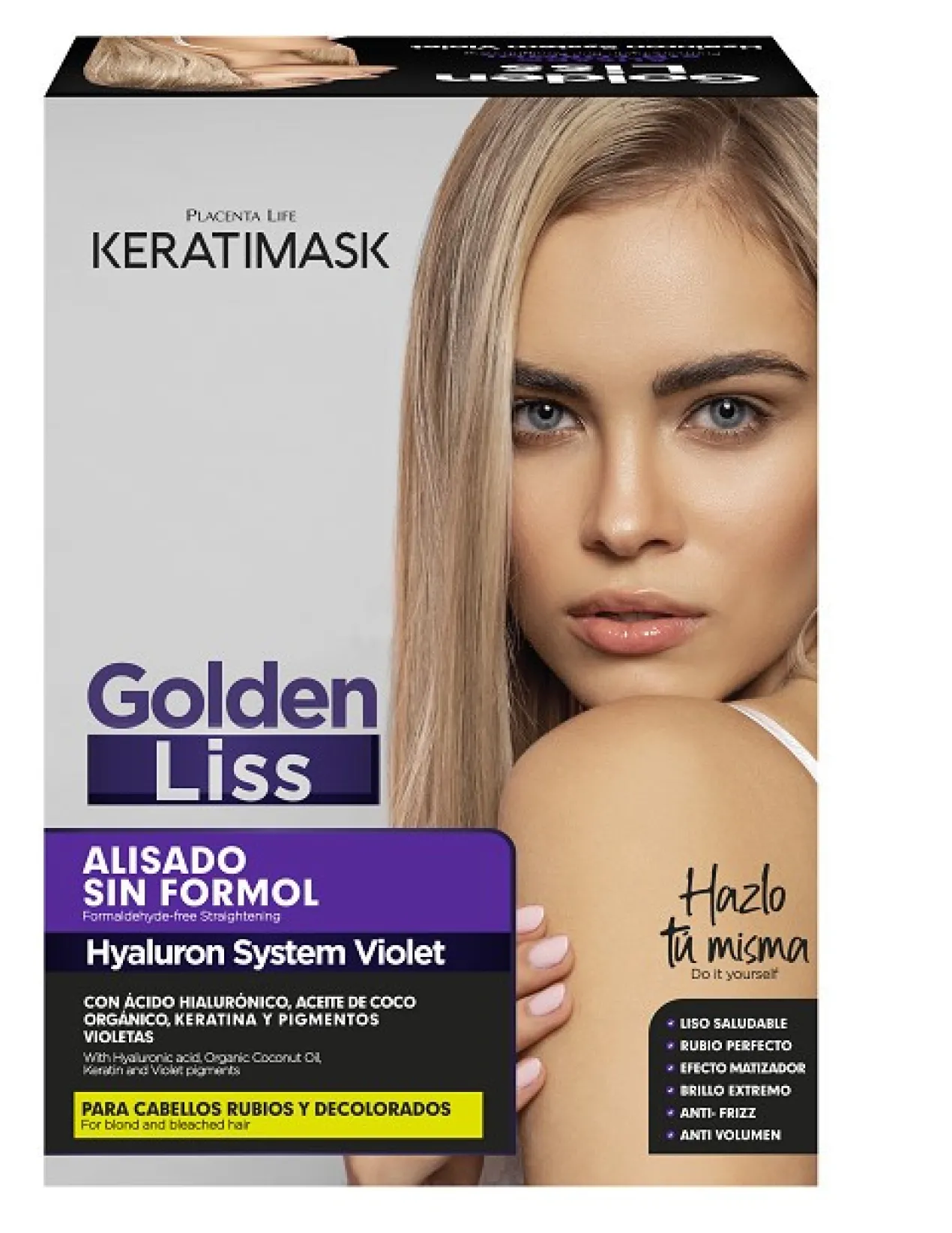 Keratimask Alisado Golden Liss