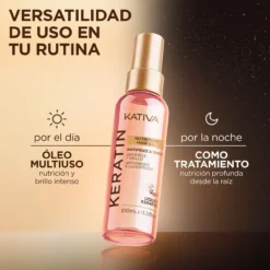 Keratin Aceite Capilar Antifrizz & Shine