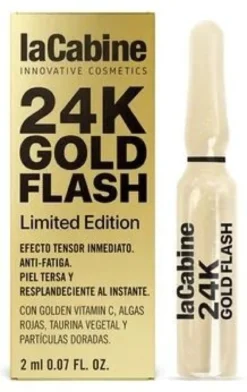 24K Gold Flash Ampolla efecto tensor inmediato