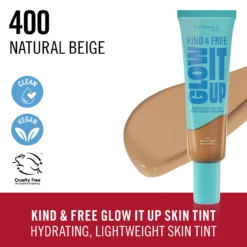 Kind & Free Glow It Up Base de Maquillaje Hidratante