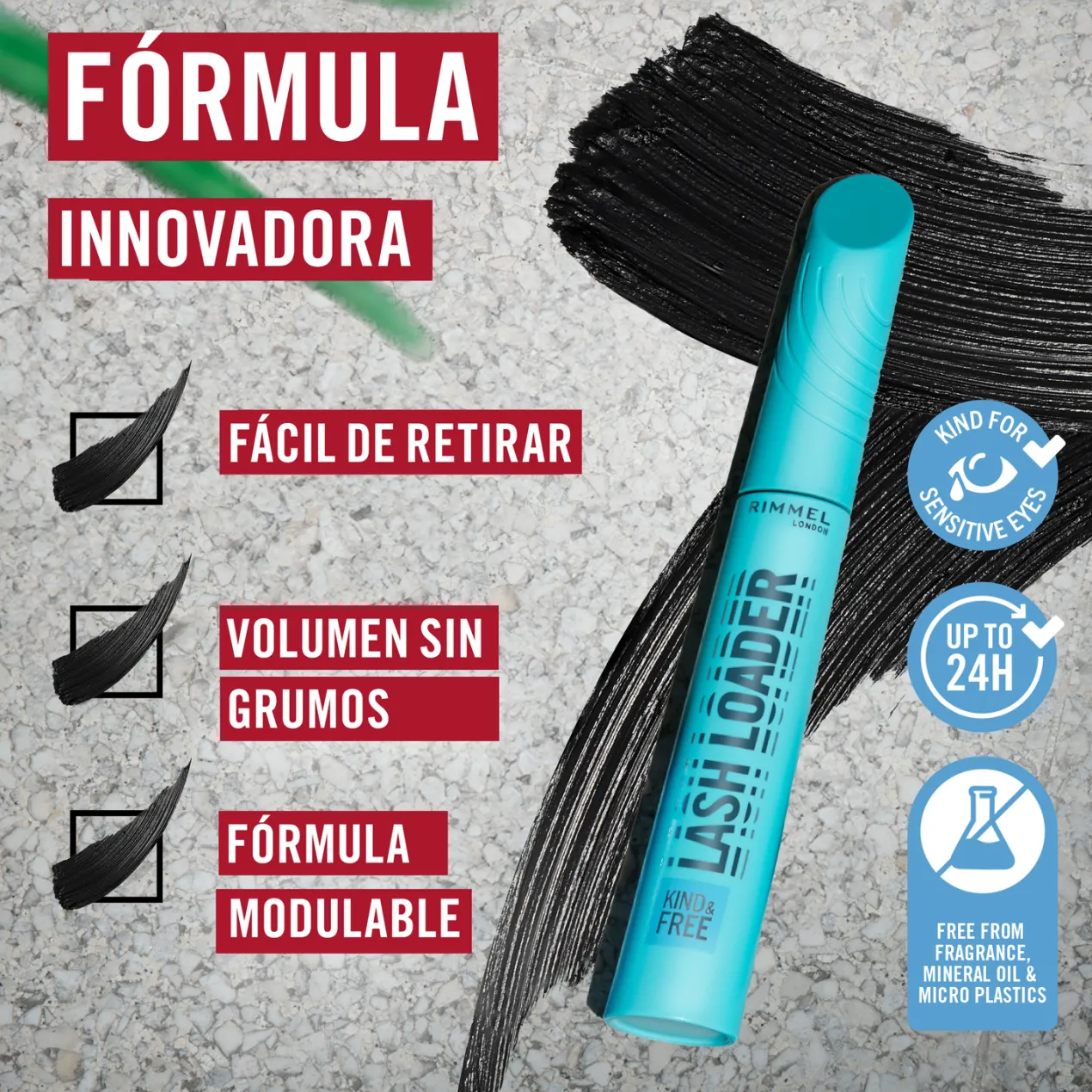 Kind & Free Lash Loader Máscara de Pestañas