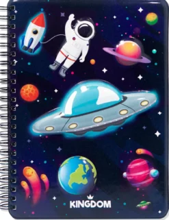 Kingdom Cuaderno Anillas 80 hojas