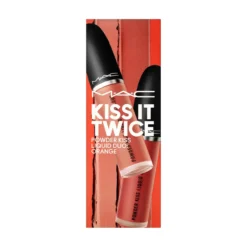 Kiss It Twice Powder Liquid Duo Estuche Labiales Anaranjados (988 Little Tale y 984 Billion Smile)