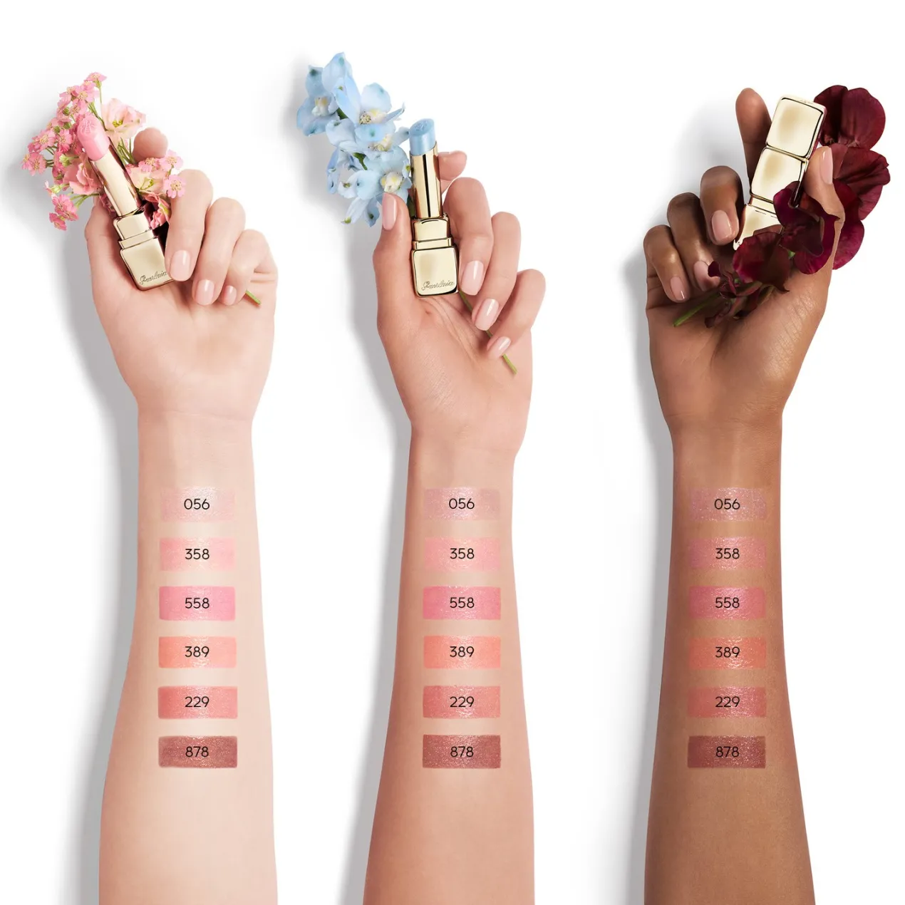 KissKiss Bee Glow Pearly Bálsamo Labial con Color Enriquecido con Miel