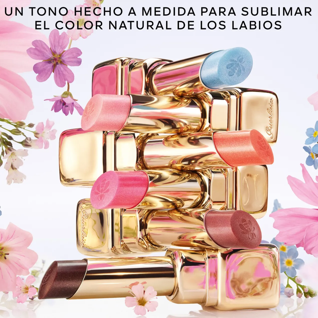 KissKiss Bee Glow Pearly Bálsamo Labial con Color Enriquecido con Miel
