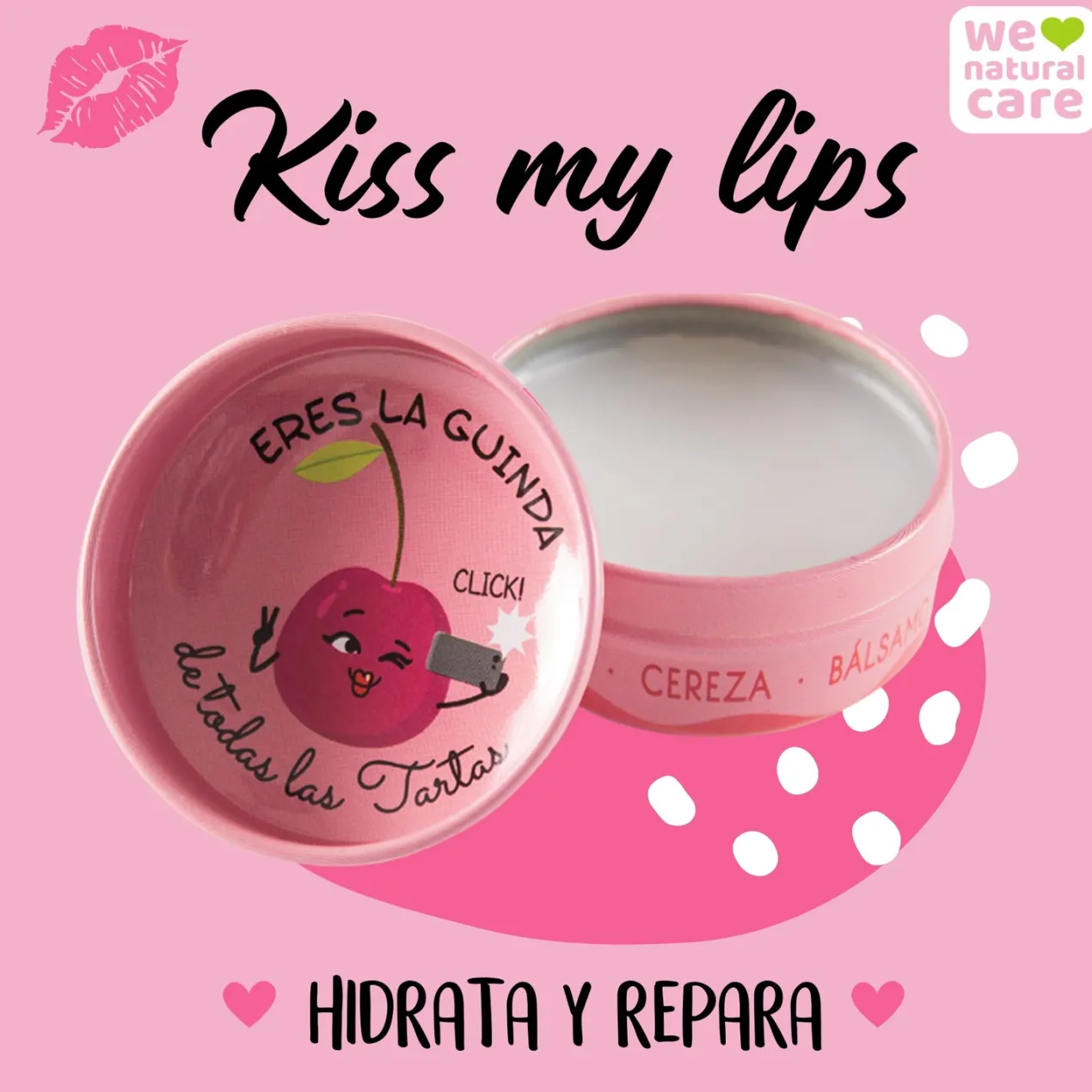 Kiss My Lips Bálsamo Labial Cereza