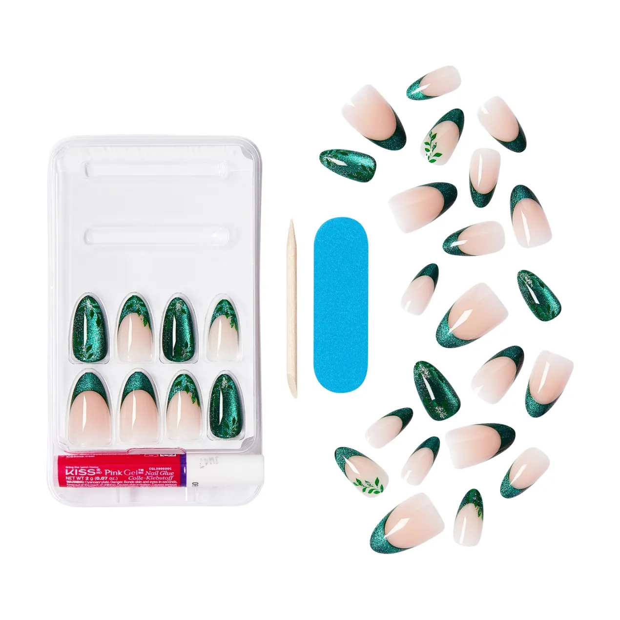 Kiss x Wicked For Good Dreams Take Flight Set Uñas Postizas