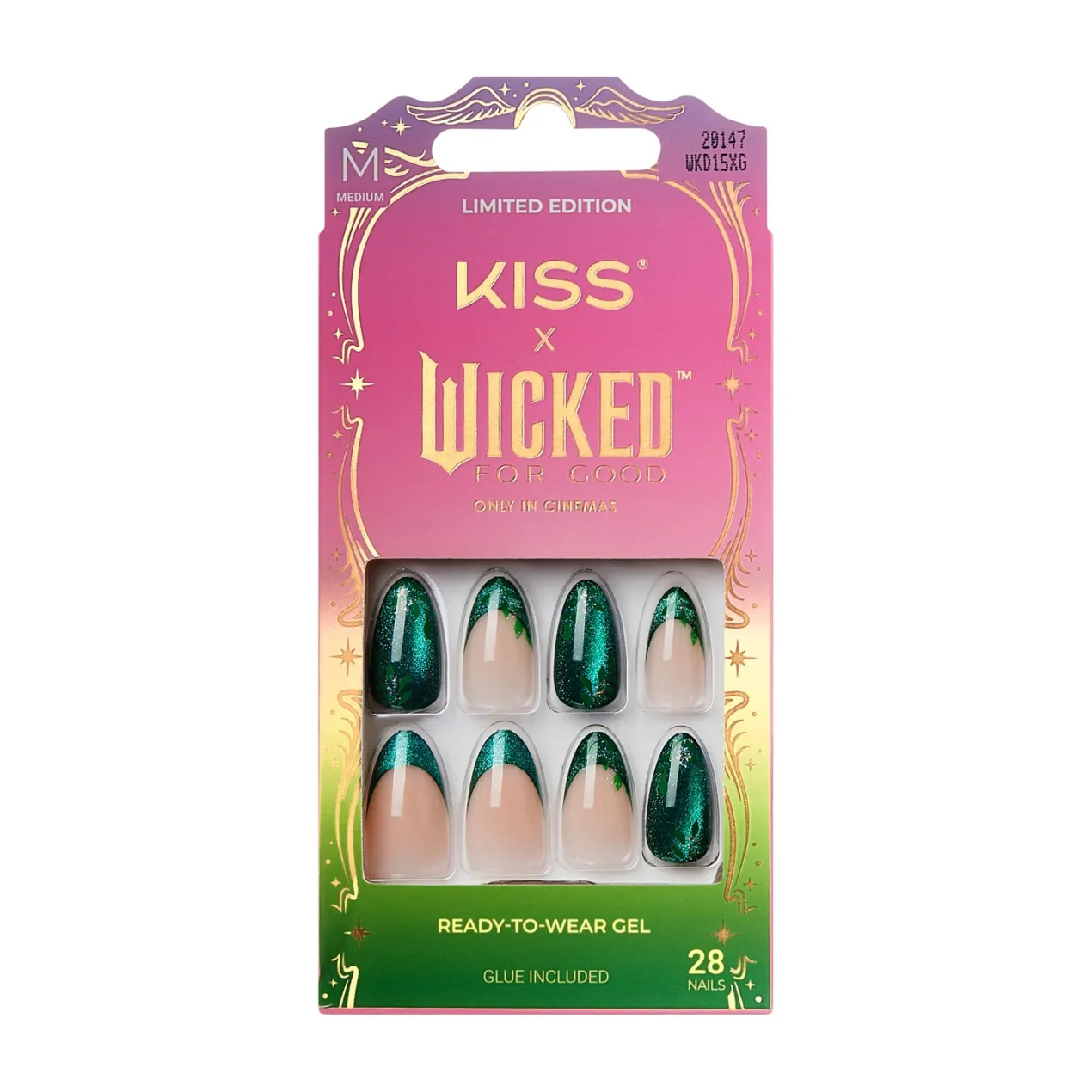 Kiss x Wicked For Good Dreams Take Flight Set Uñas Postizas