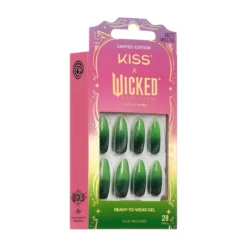 Kiss x Wicked For Good I Feel Wicked Set de Uñas Postizas