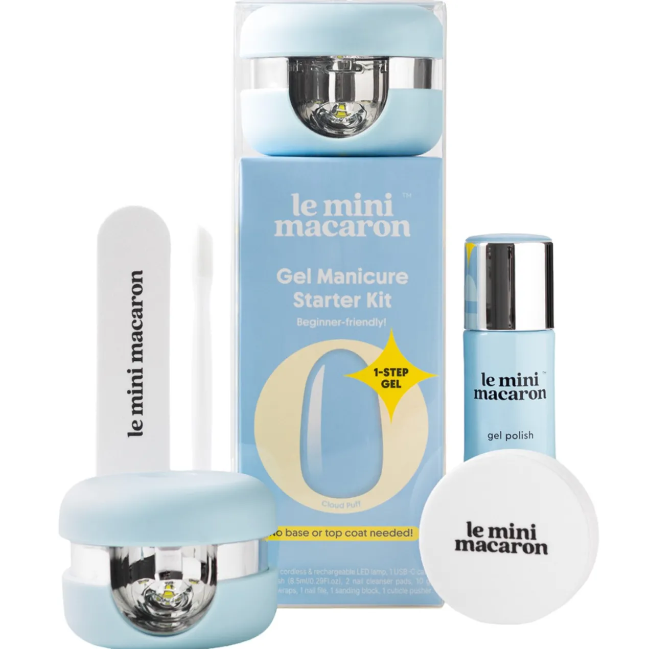 Kit de Manicura Semipermanente Inalámbrico Cloud Puff