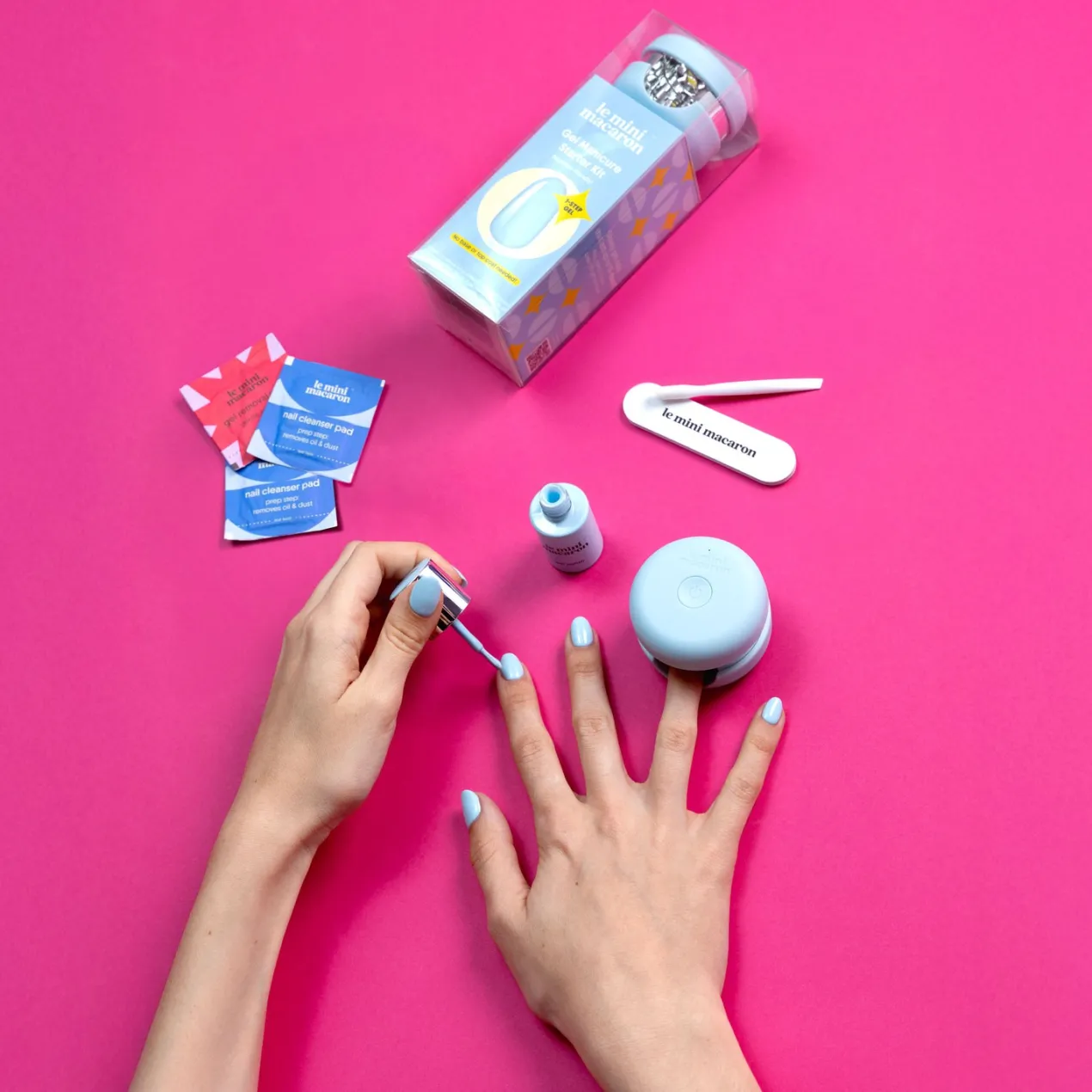 Kit de Manicura Semipermanente Inalámbrico Cloud Puff
