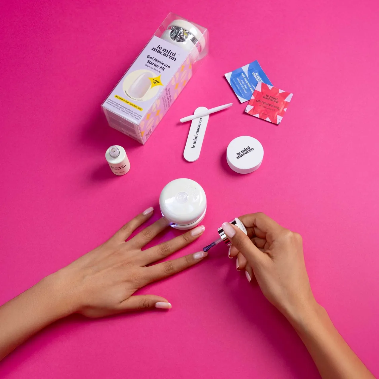 Kit de Manicura Semipermanente Inalámbrico Pearlescence