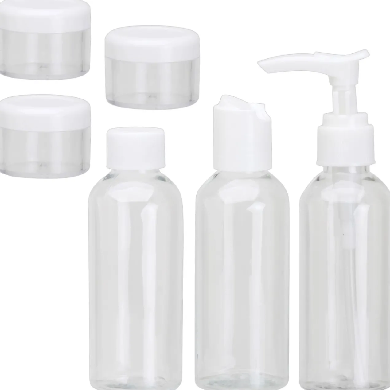 Kit de Viaje Botellas Rellenables