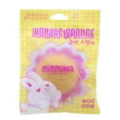 Konjac Esponja Cúrcuma