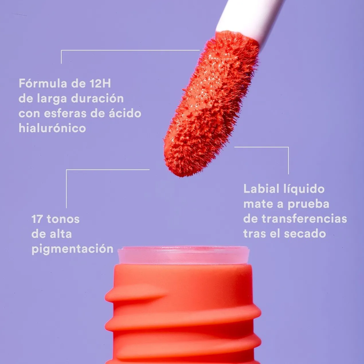 Labial Líquido The Longwear Lipstick