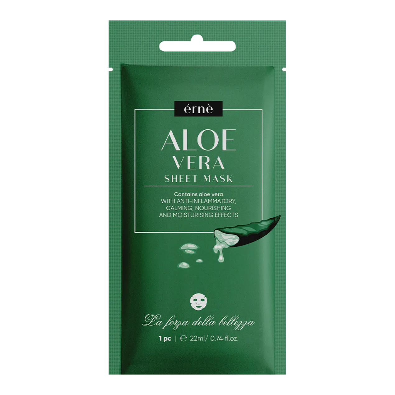La Forza della Bellezza Mascarilla Facial Calmante con Aloe Vera