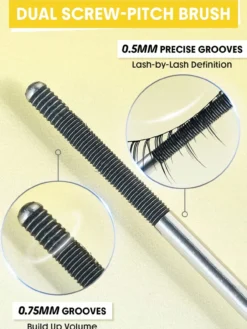 Lashlighter Iron Curl Máscara Black