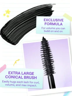 Lashlighter Mega Boost Máscara Black