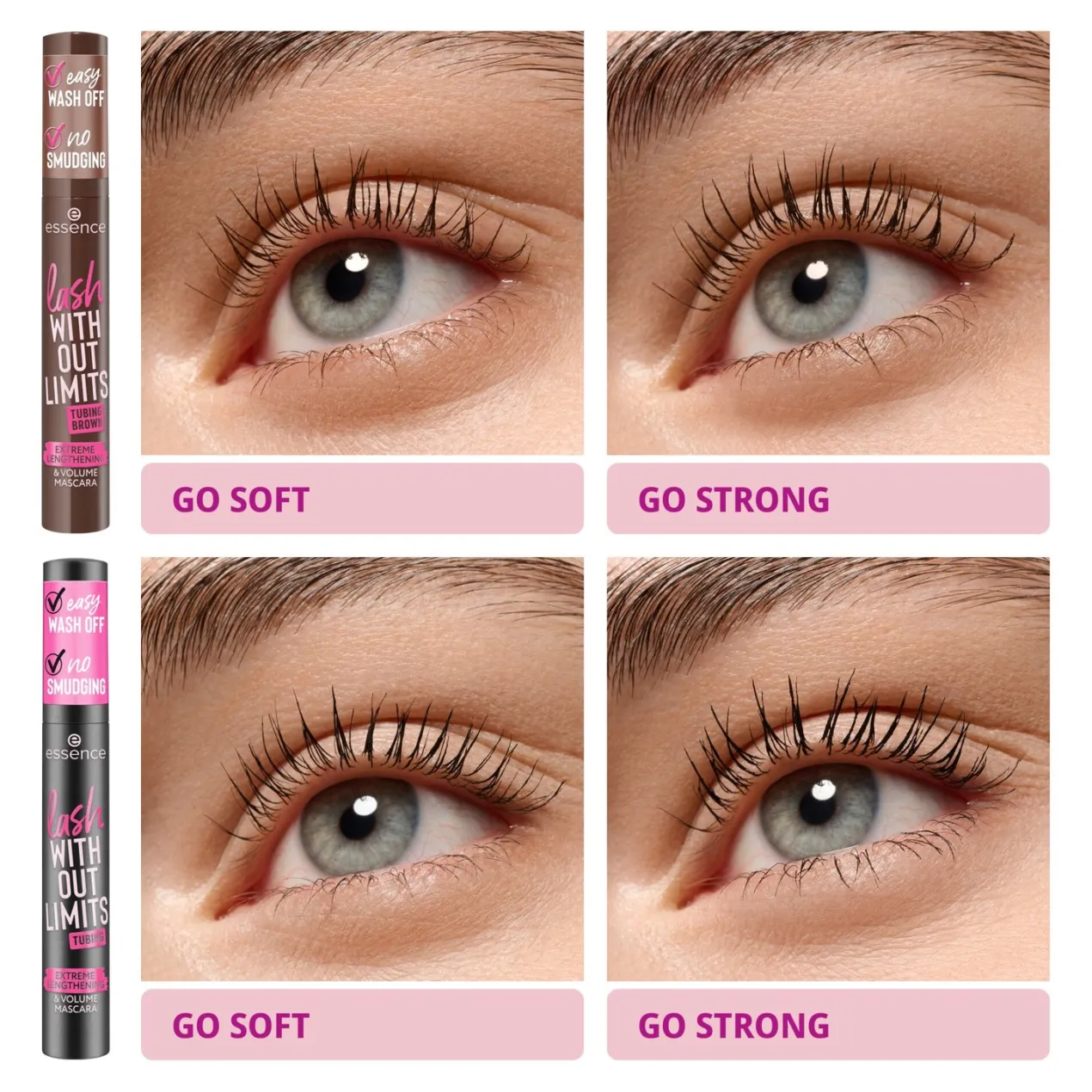 Lash Without Limits Extreme Lenghtening & Volume Máscara de Pestañas Tubo
