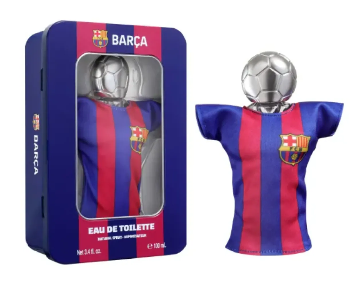 Lata Metálica FC Barcelona Eau de Toilette