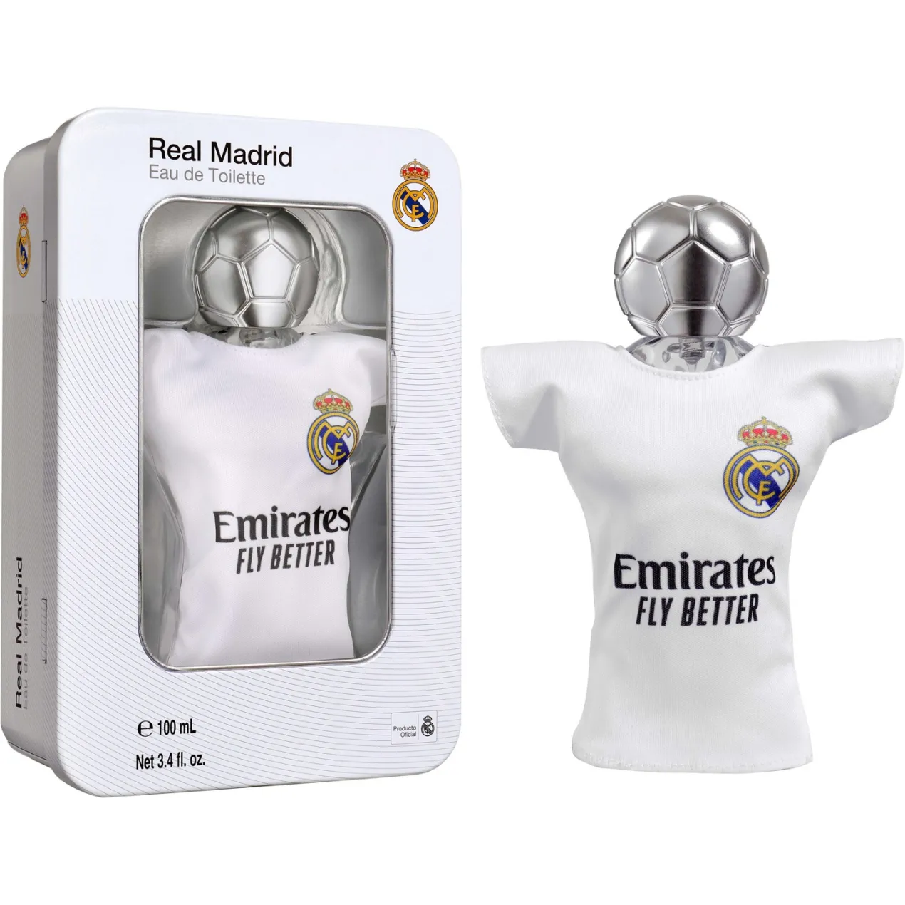 Lata Metálica Real Madrid Eau de Toilette