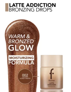 Latte Moisturizing & Natural Shimmer Face and Body Bronzer
