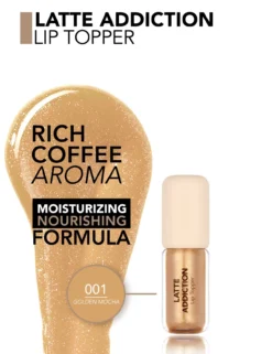 Latte Nourishing and Coffee Flavored Lip Gloss