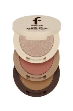 Latte 3-Tiered Blush, Highlighter and Bronzer Palette