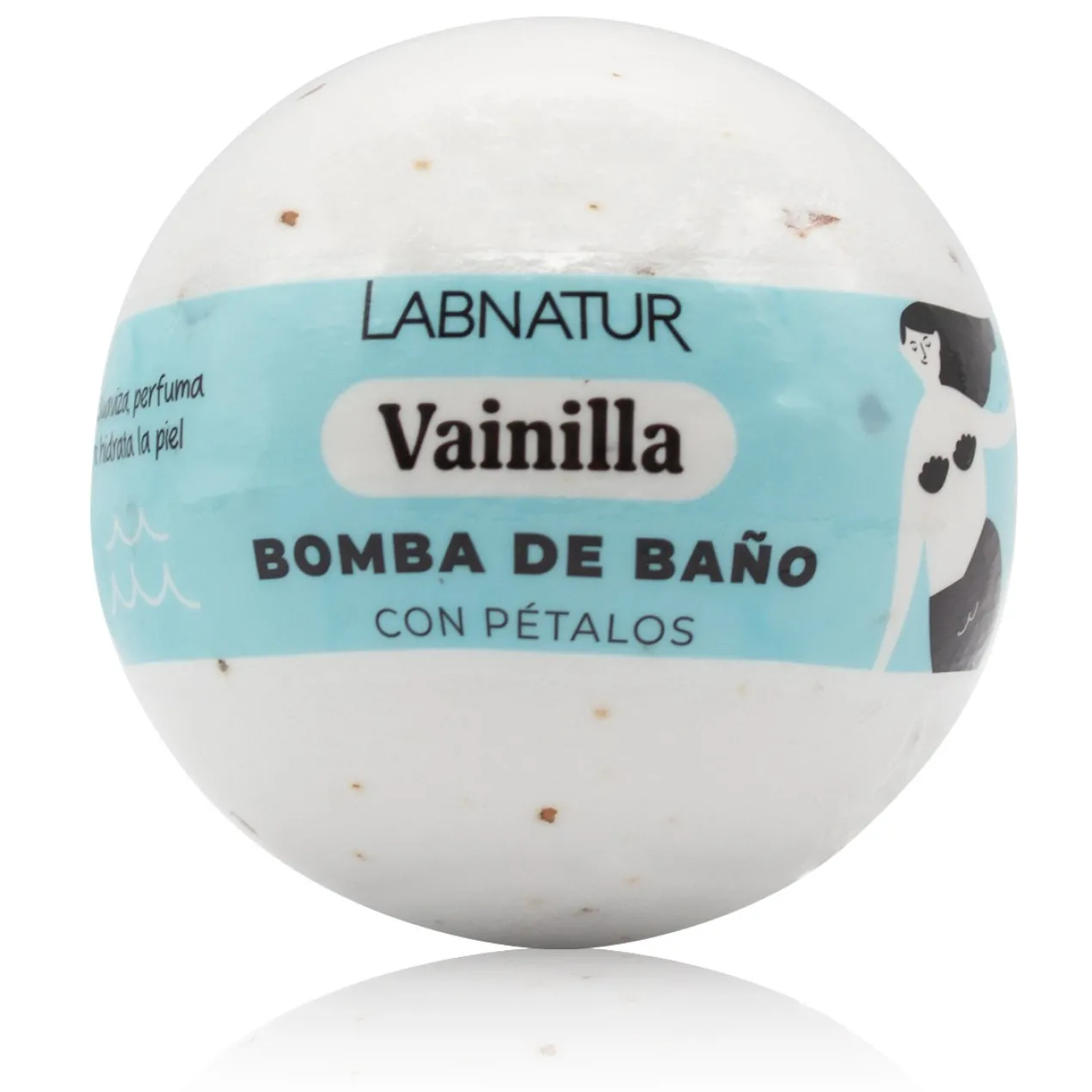 Lavanda Bomba de Baño con Pétalos
