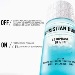 Le Biphase OFF/ON Desmaquillante Bifásico para Ojos, Pestañas y Labios