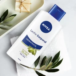 Leche Corporal con Aceite de Oliva