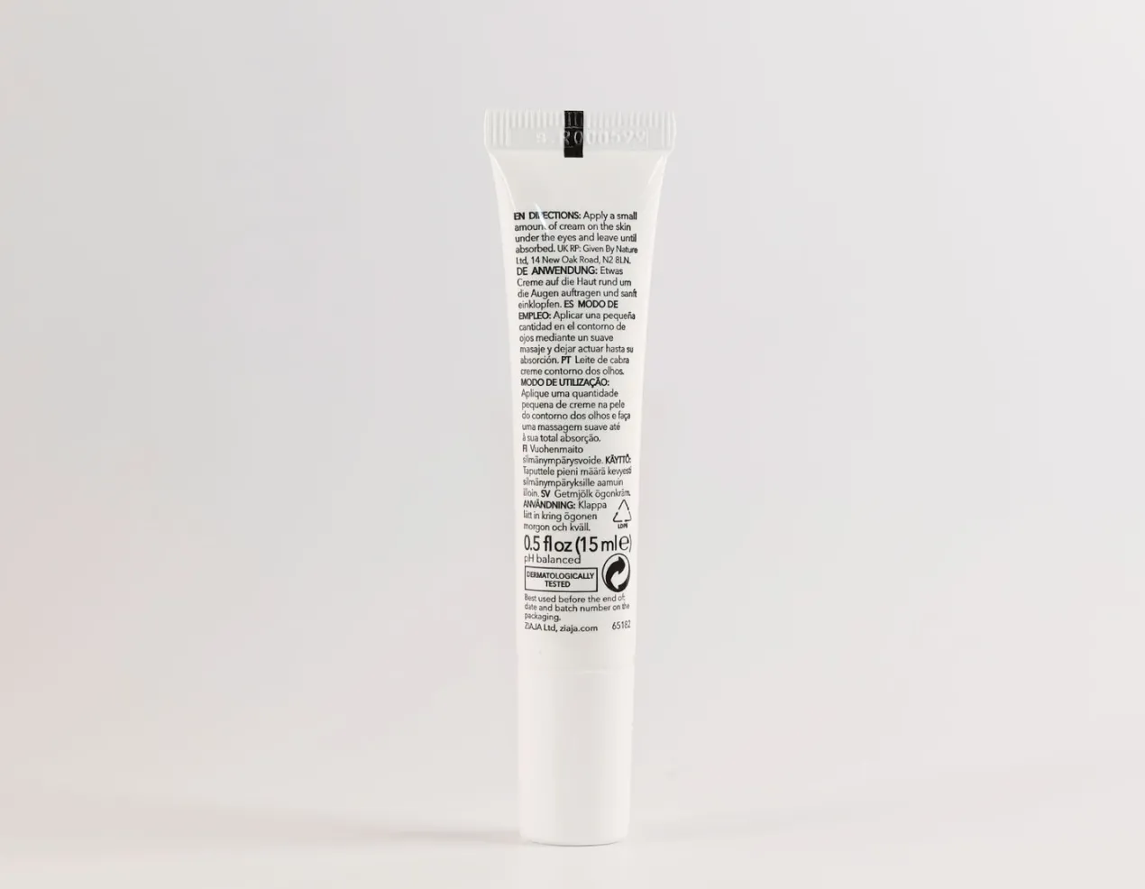 Leche de Cabra Contorno de Ojos
