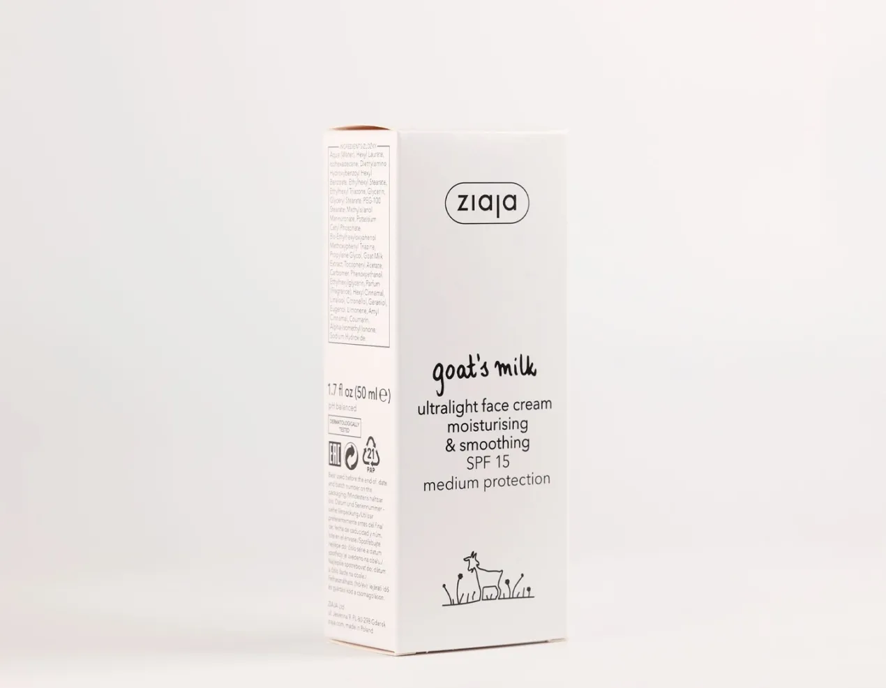 Leche de Cabra Crema Ultralight SPF15