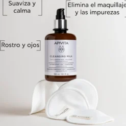 Leche Limpiadora 3 en 1 para Rostro y Ojos