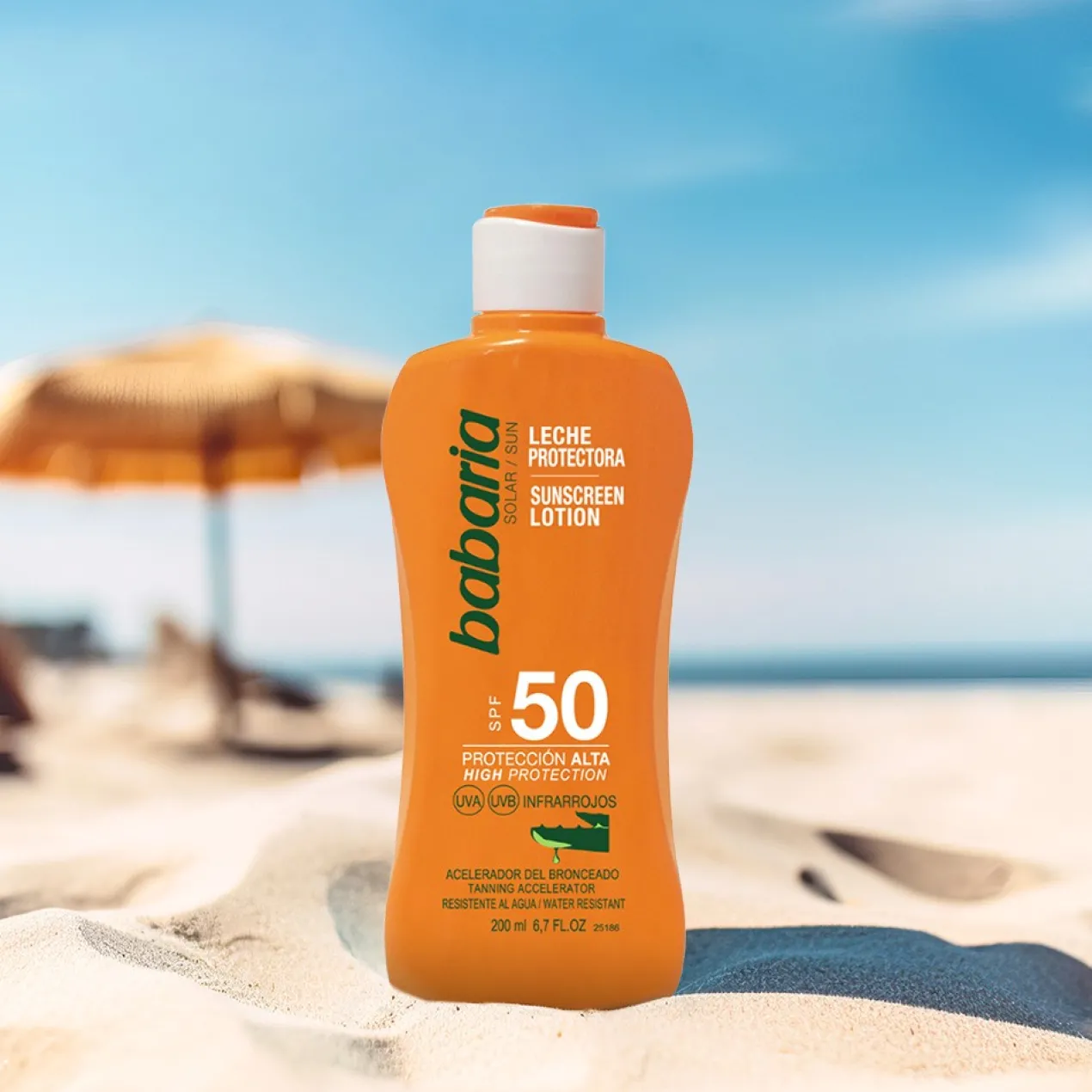 Leche Protector Solar Aloe SPF 50