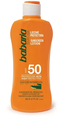 Leche Protector Solar Aloe SPF 50