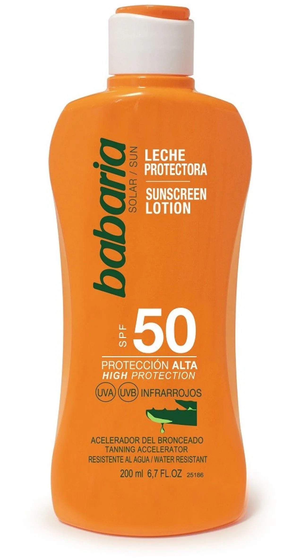 Leche Protector Solar Aloe SPF 50