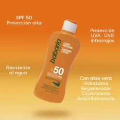 Leche Protector Solar Aloe SPF 50