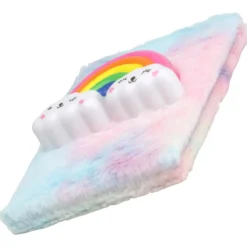 Libreta Peluche Arco Iris