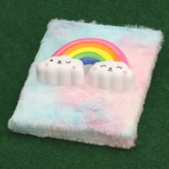Libreta Peluche Arco Iris