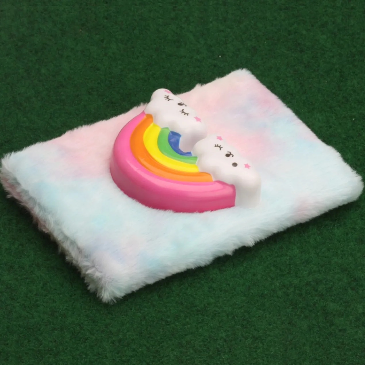 Libreta Peluche Arco Iris