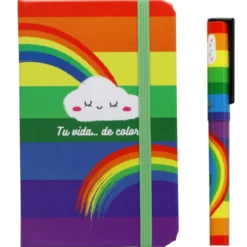 Libreta Tapa Dura con Bolígrafo