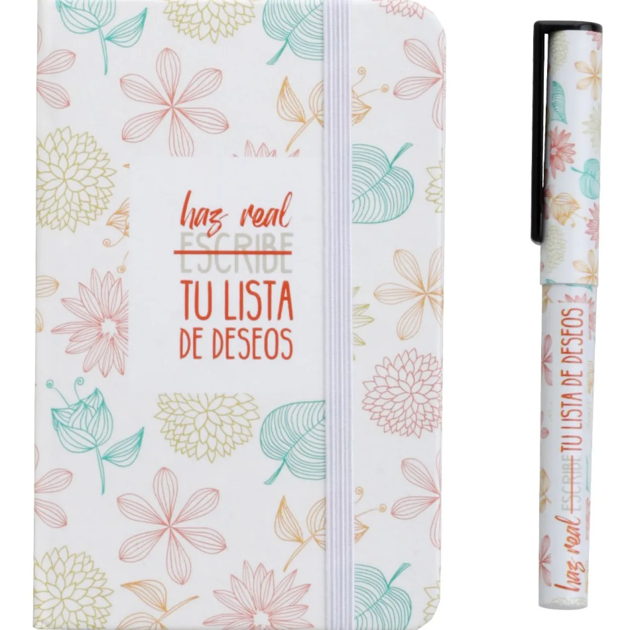 Libreta Tapa Dura con Bolígrafo