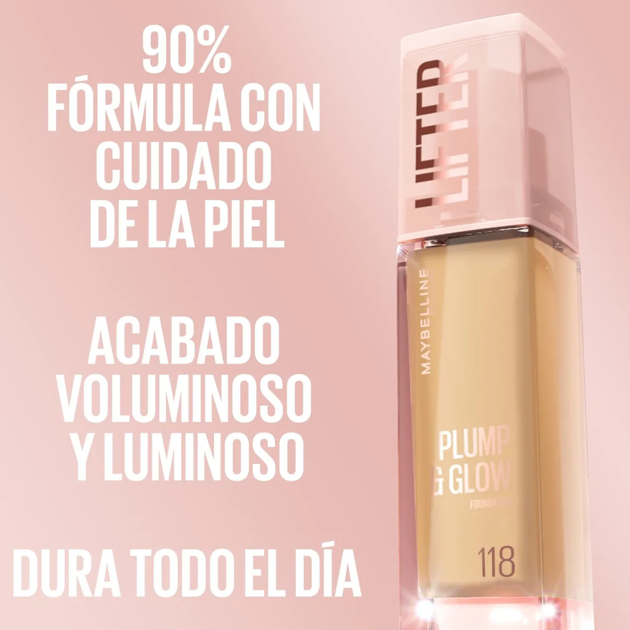Lifter Plump & Glow Base de Maquillaje
