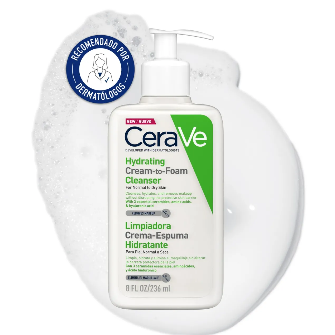 Limpiador Crema-Espuma Hidratante
