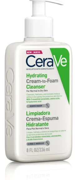 Limpiador Crema-Espuma Hidratante